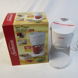 Sunbeam Hot Water Dispenser Model 6142 White - Used - Tested - Works